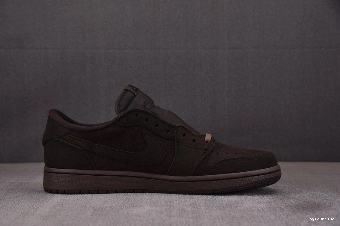 HYPE Velvet 1 DM7866-202 Brown Jordan Low Travis OG x Scott Air 0807